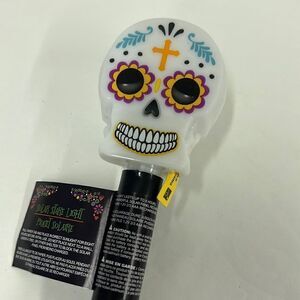 New Solar Stake Light Candy Sugar Skull Day of the Dead